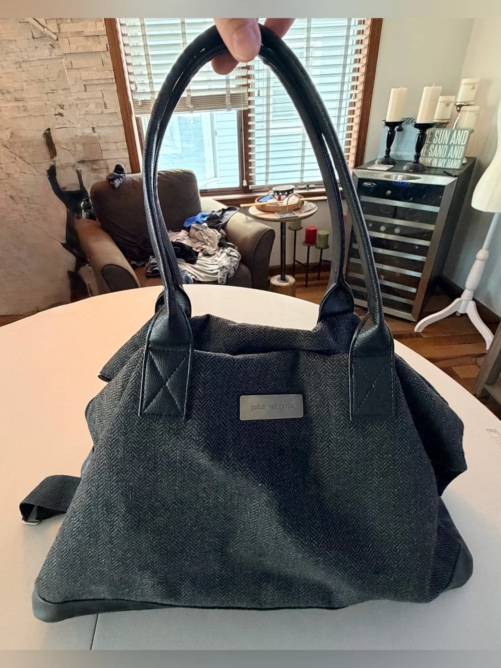 john varvatos | travel, overnighter bag.